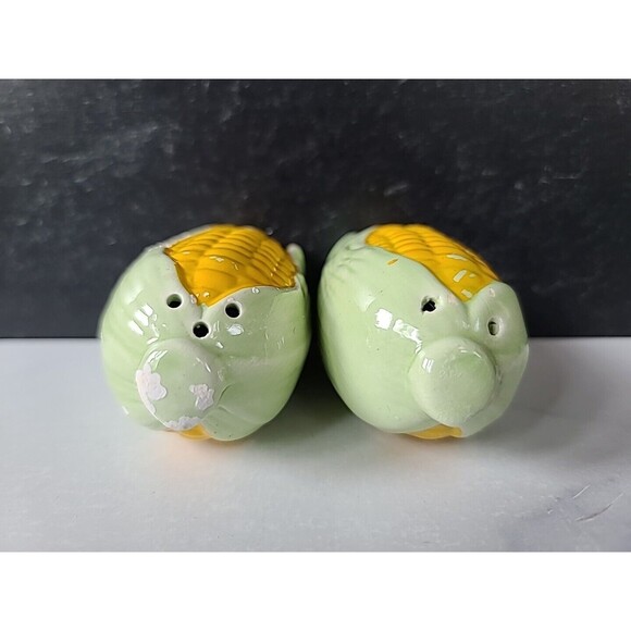 Corn On The Cob Salt And Pepper Shakers Vintage, READ Fair - Picture 8 of 10